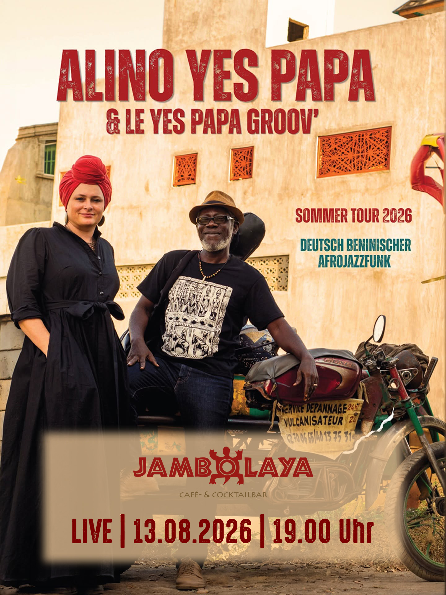 ALINO YES PAPAS LIVE JAMBOLAYA